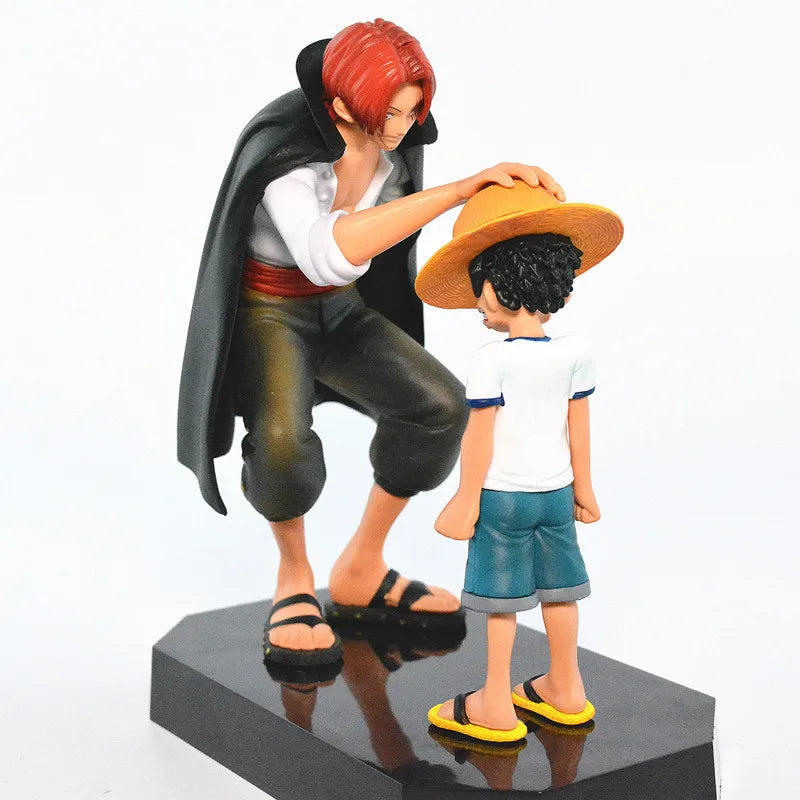 Figurine One Peace Luffy et Shanks