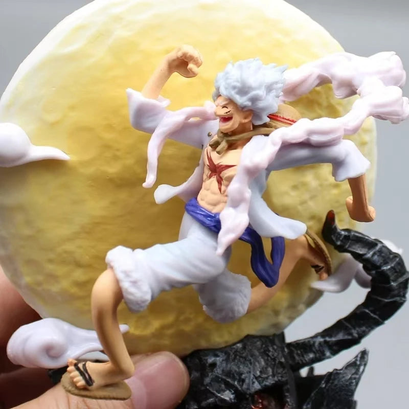 One Piece Anime Figure Moon Fairy Nika Monkey D Luffy