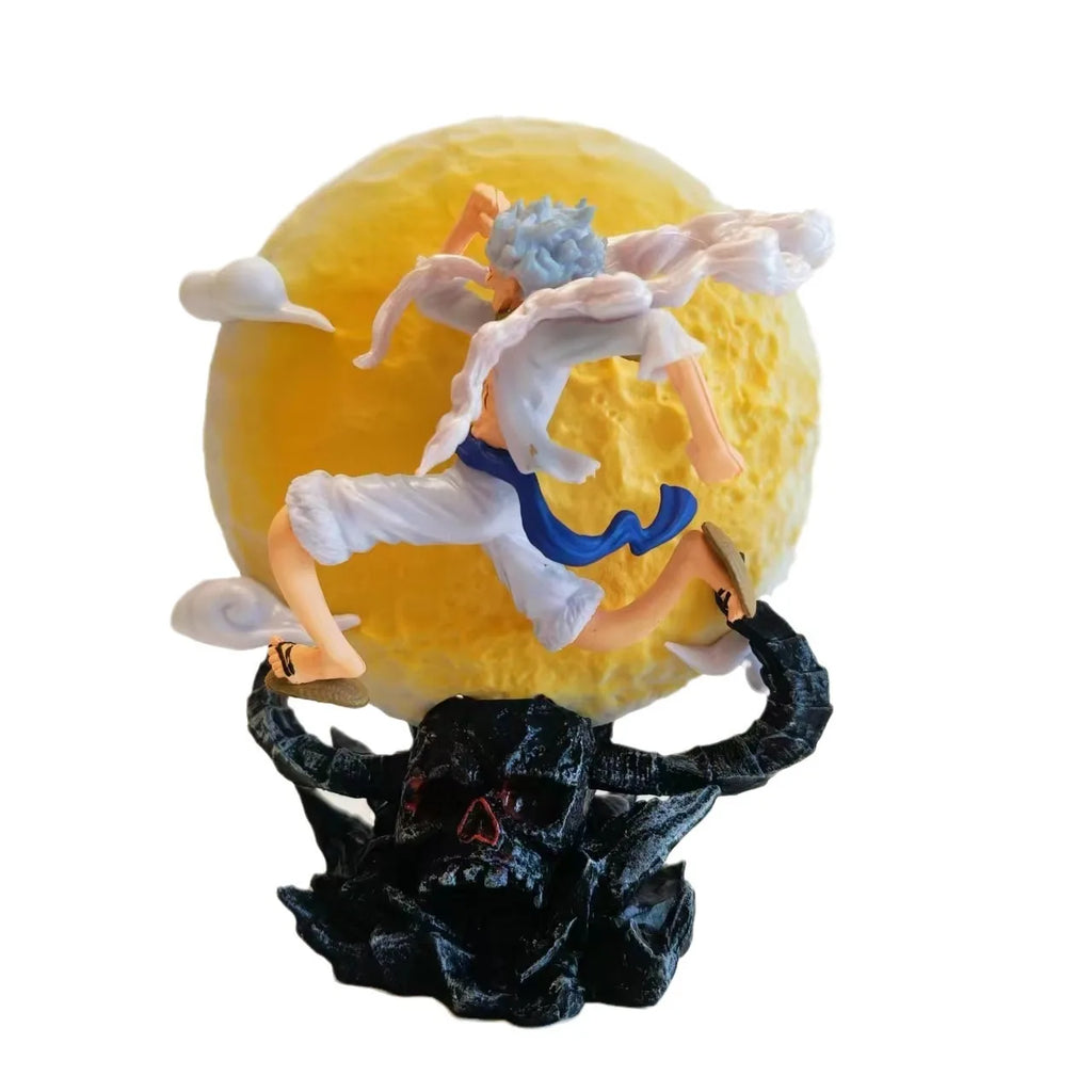 One Piece Anime Figure Moon Fairy Nika Monkey D Luffy
