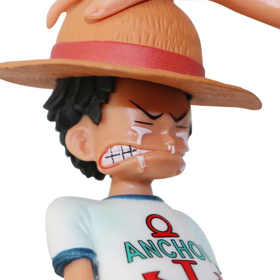 Figurine One Peace Luffy et Shanks